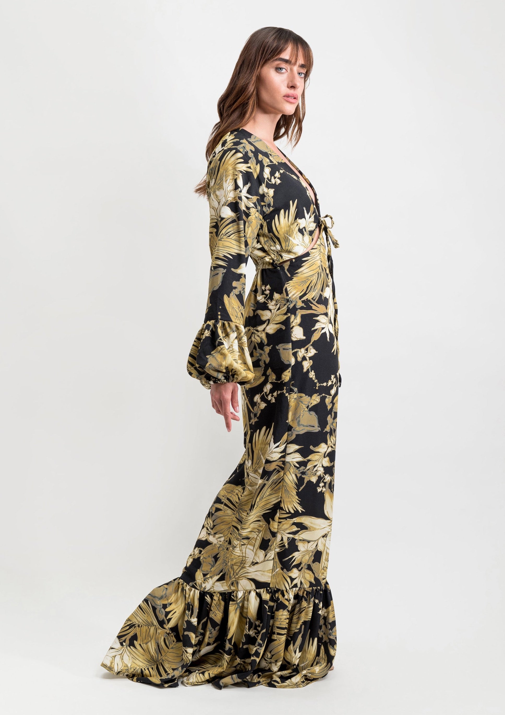 The 'Daphne' Cut Out Maxi Dress